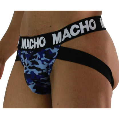 MACHO - MX28MA JOCK BLEU MILITAIRE M MACHO UNDERWEAR