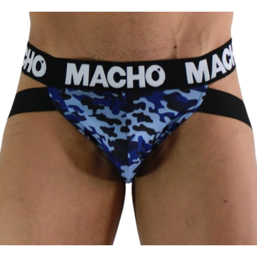 MACHO - MX28MA JOCK BLEU MILITAIRE XL MACHO UNDERWEAR