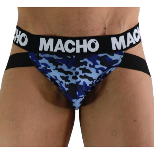 MACHO - MX28MA JOCK BLEU MILITAIRE XL MACHO UNDERWEAR