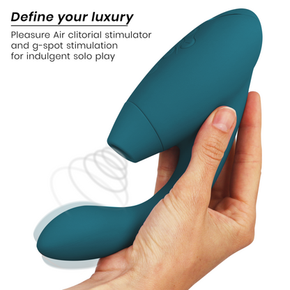 WOMANIZER - DUO 2 STIMULATOR BLEU PÉTROLE WOMANIZER
