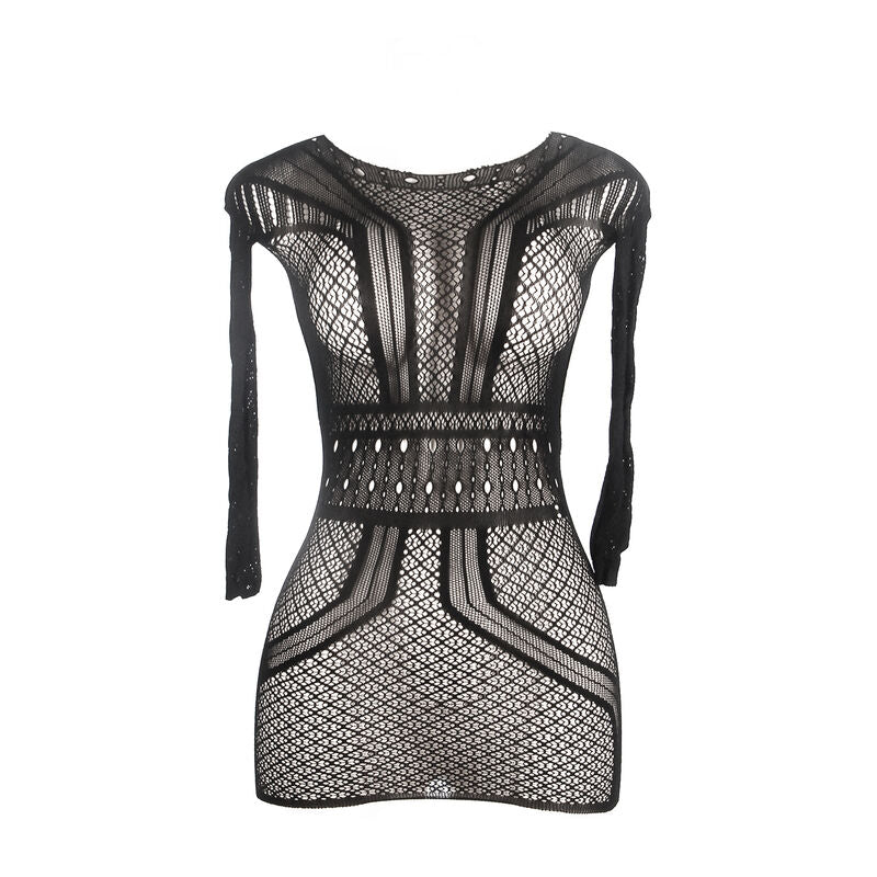SUBBLIME - 951931 ROBE COURTE EN RÉSILLE AVEC DOS NU TAILLE UNIQUE SUBBLIME DRESSES