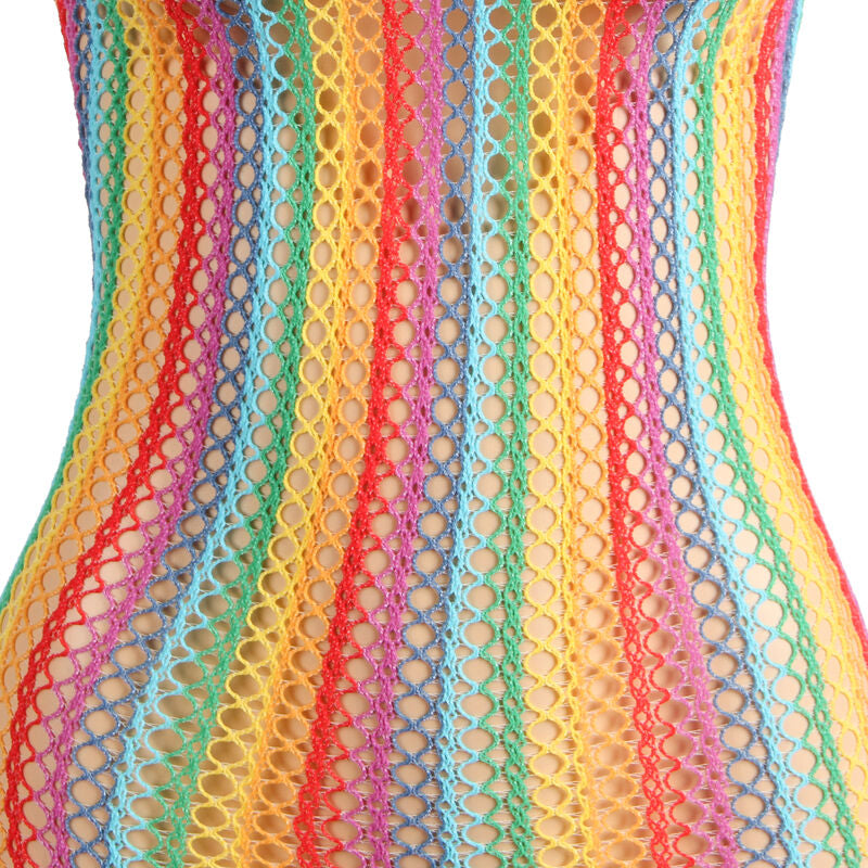 SUBBLIME - 952341 ROBE RÉSEILLE ARC-EN-CIEL TAILLE UNIQUE SUBBLIME DRESSES