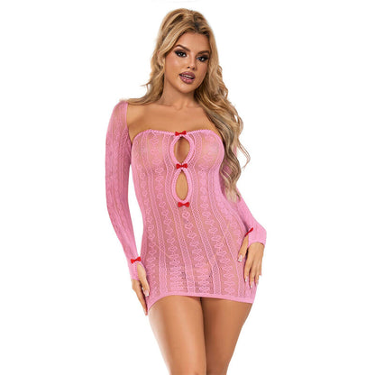 SUBBLIME - 952471 ROBE RÉSEILLE ROSE TAILLE UNIQUE SUBBLIME DRESSES