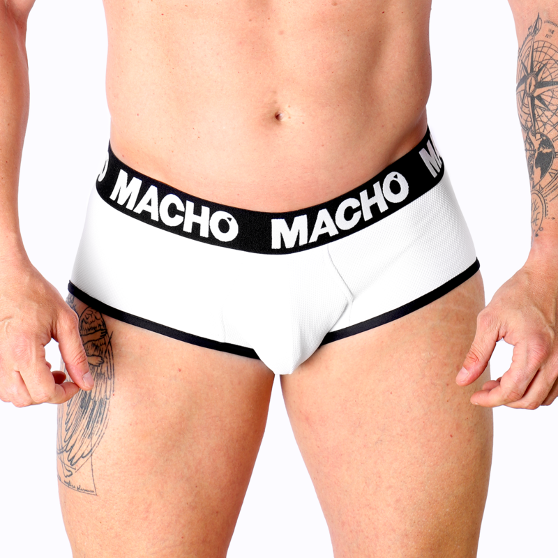 MACHO - MS30BL SLIP BLANC L MACHO UNDERWEAR