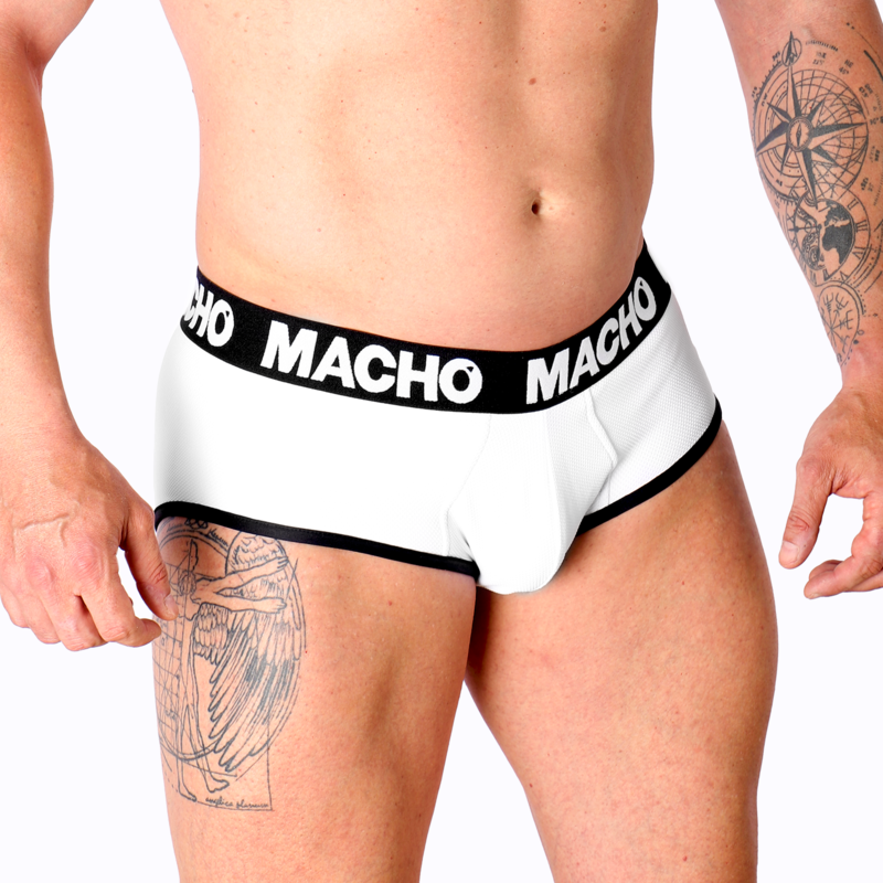 MACHO - MS30BL SLIP BLANC L MACHO UNDERWEAR
