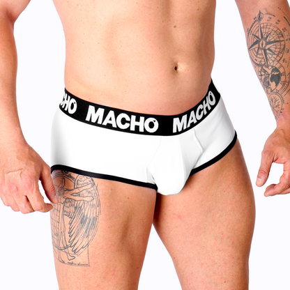 MACHO - MS30BL SLIP BLANC L MACHO UNDERWEAR