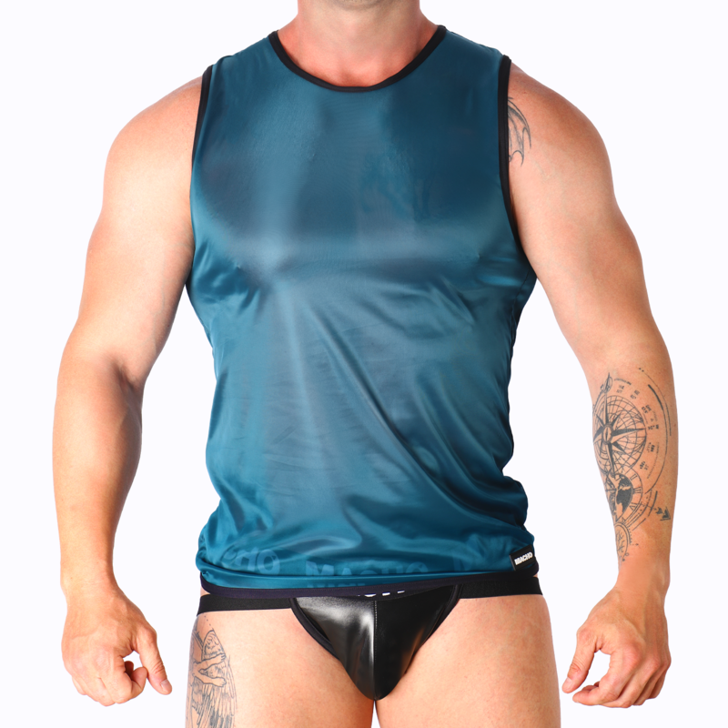 MACHO - T-SHIRT VERT L/XL MACHO UNDERWEAR