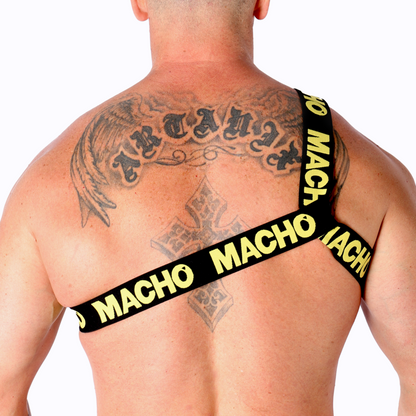 MACHO - HARNAIS ROMAIN JAUNE L/XL MACHO UNDERWEAR