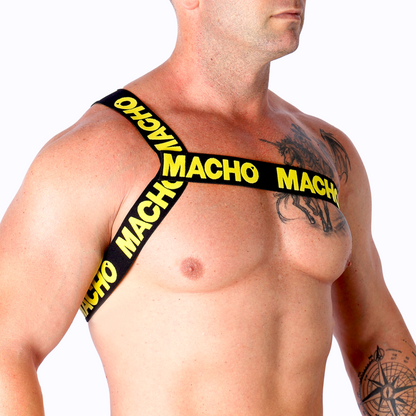 MACHO - HARNAIS ROMAIN JAUNE L/XL MACHO UNDERWEAR