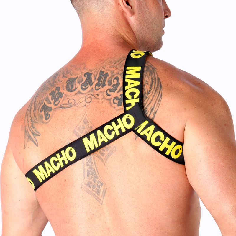 MACHO - HARNAIS ROMAIN JAUNE L/XL MACHO UNDERWEAR