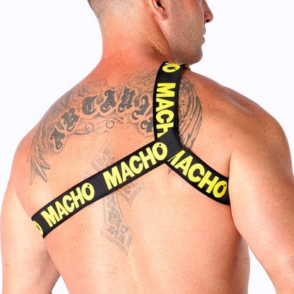 MACHO - HARNAIS ROMAIN JAUNE L/XL MACHO UNDERWEAR