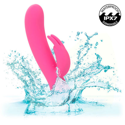 CALEXOTICS - FIRST TIME VIBRATEUR LAPIN RECHARGEABLE ROSE CALEXOTICS