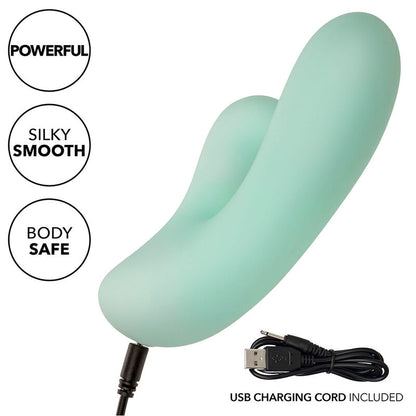 CALEXOTICS - PACIFICA FIJI VIBRATEUR & ESTIMULATEUR POINT G 10 VIBRATIONS AQUA CALEXOTICS