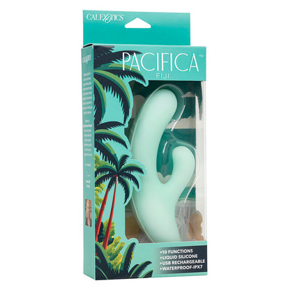 CALEXOTICS - PACIFICA FIJI VIBRATEUR & ESTIMULATEUR POINT G 10 VIBRATIONS AQUA CALEXOTICS