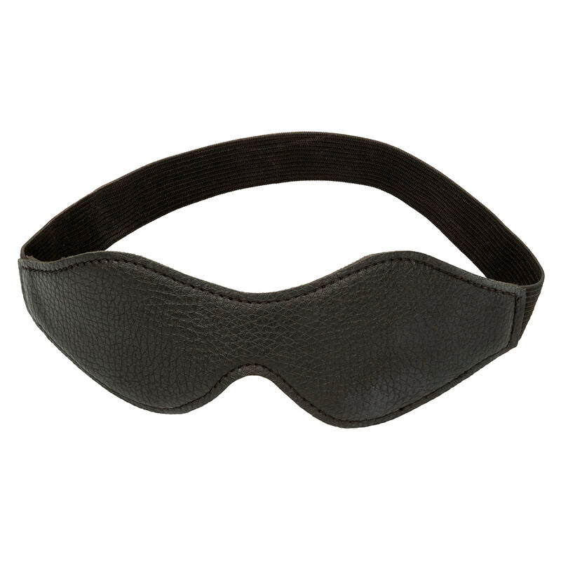 CALEXOTICS - NOCTURNAL MASQUE POUR LES YEUX EN CUIR PVC NOIR CALEXOTICS