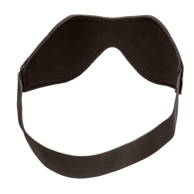 CALEXOTICS - NOCTURNAL MASQUE POUR LES YEUX EN CUIR PVC NOIR CALEXOTICS
