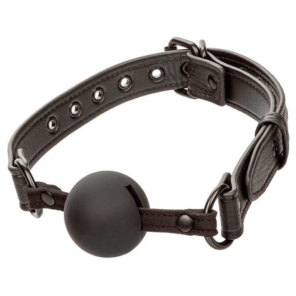 CALEXOTICS - NOCTURNAL BÂILLON À BOULE EN SILICONE NOIR CALEXOTICS