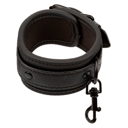 CALEXOTICS - NOCTURNAL CHEVILLES RÉGLABLES EN CUIR NOIR CALEXOTICS