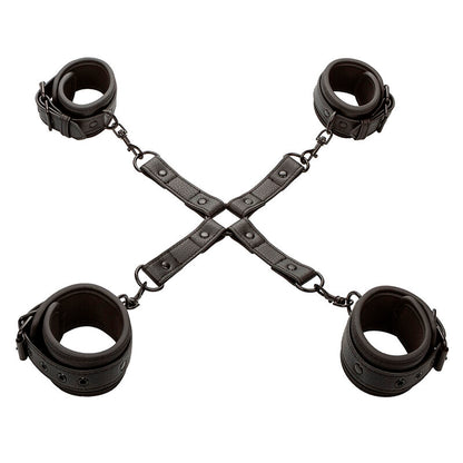 CALEXOTICS - NOCTURNAL CONNECTEUR TIE HOG CUERO AJUSTABLE NOIR CALEXOTICS