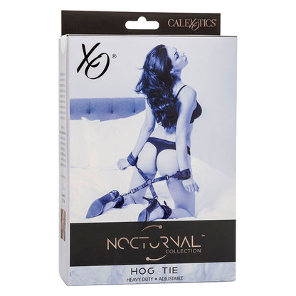 CALEXOTICS - NOCTURNAL CONNECTEUR TIE HOG CUERO AJUSTABLE NOIR CALEXOTICS