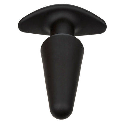 CALEXOTICS - ROCK BOTTOM TAPERED ANAL PLUG 10 VIBRATIONS SILICONE NOIR CALEXOTICS