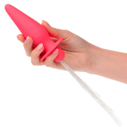 CALEXOTICS - SOUTHERN LIGHTS LIGHT UP PLUG ANAL 10 VIBRATIONS SILICONE ROSE CALEXOTICS