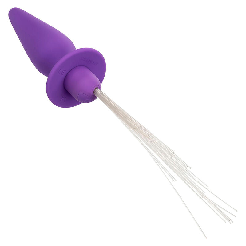 CALEXOTICS - SOUTHERN LIGHTS LIGHT UP PLUG ANAL10 VIBRATIONS SILICONE VIOLET CALEXOTICS