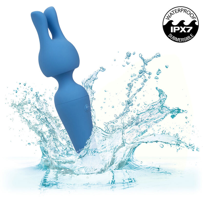 CALEXOTICS - COUTURE KIT VIBRATEUR WAND 10 VIBRATIONS BLEU CALEXOTICS