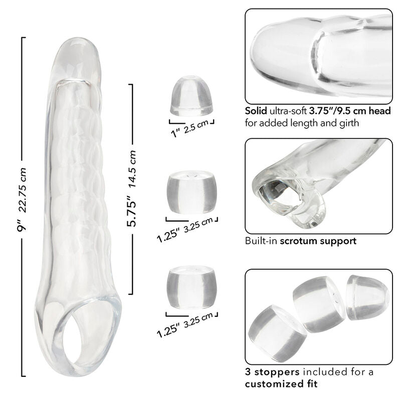 CALEXOTICS - MAXX EXTENSEUR DE PÉNIS RÉGLABLE TRANSPARENT CALEXOTICS