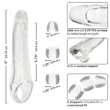 CALEXOTICS - MAXX EXTENSEUR DE PÉNIS RÉGLABLE TRANSPARENT CALEXOTICS