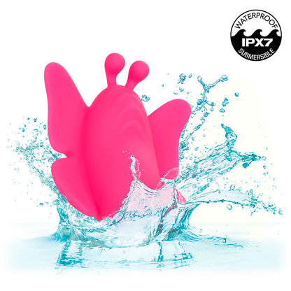 CALEXOTICS - NEON VIBES FLUTTER VIBE STIMULATEUR 10 VIBRATIONS ROSE CALEXOTICS