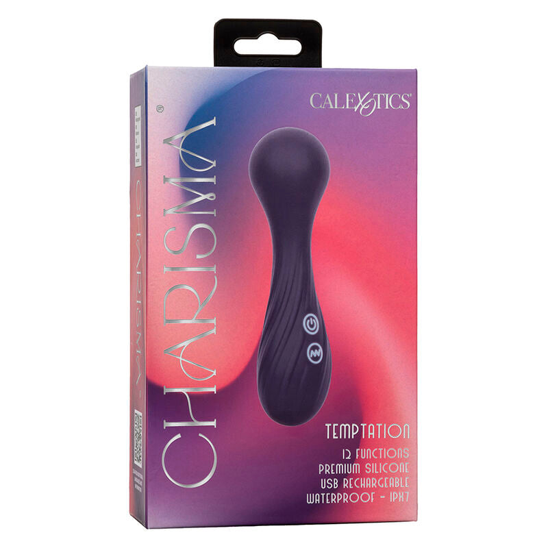 CALEXOTICS - CHARISMA TEMPTATION MASSEUR 12 FONCTIONS VIOLET CALEXOTICS