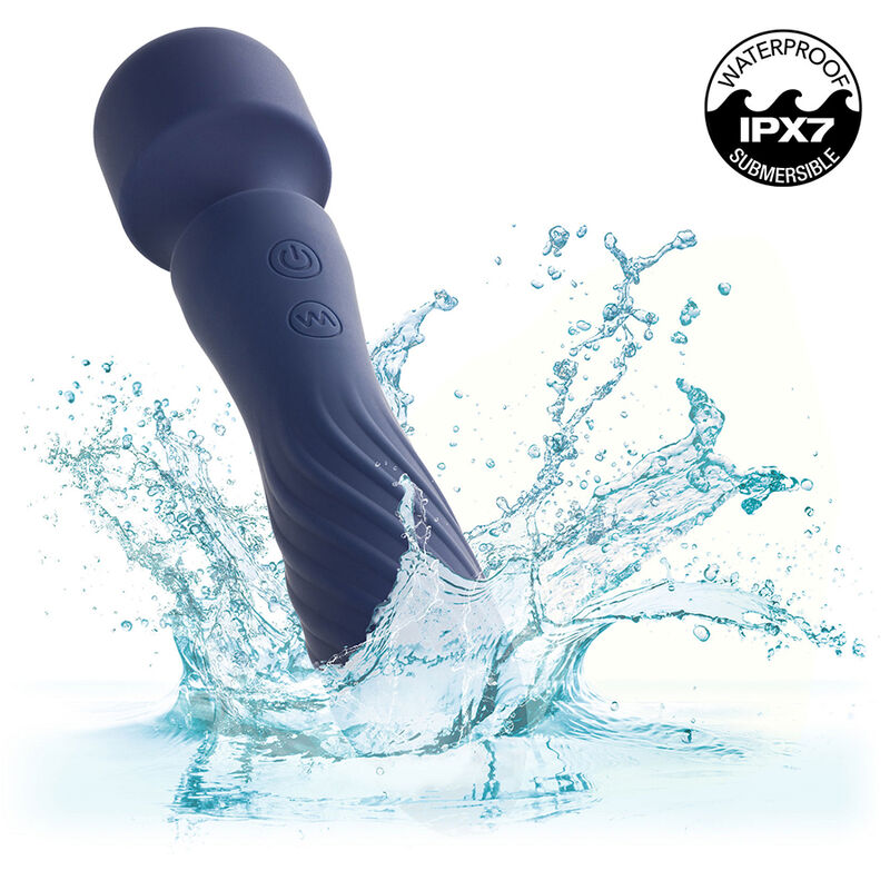 CALEXOTICS - CHARISMA MYSTIQUE MASSEUR DOUBLE MOTEURS 12 FONCTIONS 20,5 CM X 4,5 CM VIOLET CALEXOTICS