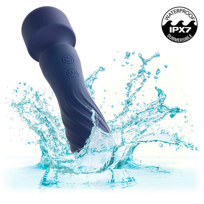 CALEXOTICS - CHARISMA MYSTIQUE MASSEUR DOUBLE MOTEURS 12 FONCTIONS 20,5 CM X 4,5 CM VIOLET CALEXOTICS