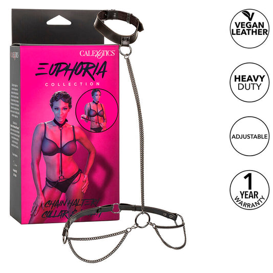 CALEXOTICS - EUPHORIA COLLIER ET LAISSE CHAINE CALEXOTICS
