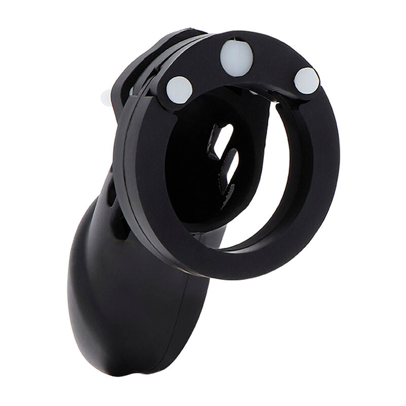 HIDDEN DESIRE - EXTREME CAGE DE CHASTETÉ SILICONE TAILLE L NOIR HIDDEN DESIRE