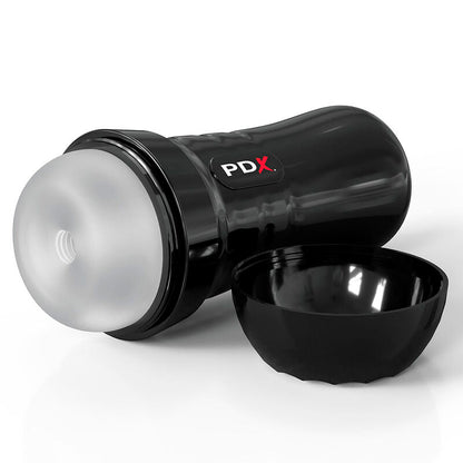 PDX EXTREME - SLIDE & GLIDE MASTURBATEUR AUTOLUBRIFIANT TRANSPARENT PDX EXTREME