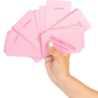 SECRETPLAY - JEU SEXMATCH ÉDITION MASSAGE SECRETPLAY 100% GAMES