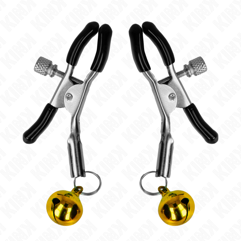 KINK - PINCE À METON SIMPLE CLOCHE OR 6 CM KINK NIPPLE GRIP