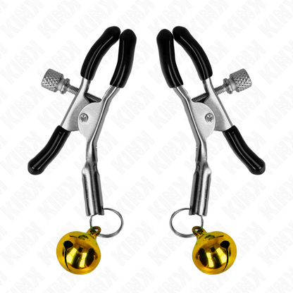 KINK - PINCE À METON SIMPLE CLOCHE OR 6 CM KINK NIPPLE GRIP