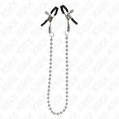 KINK - PINCES À TÉLÉTON CHAÎNE DE BILLES 30 CM KINK NIPPLE GRIP