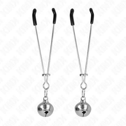 KINK - PINCES À TÉLÉPHONE MINCE CLOCHE ARGENT 7 CM KINK NIPPLE GRIP