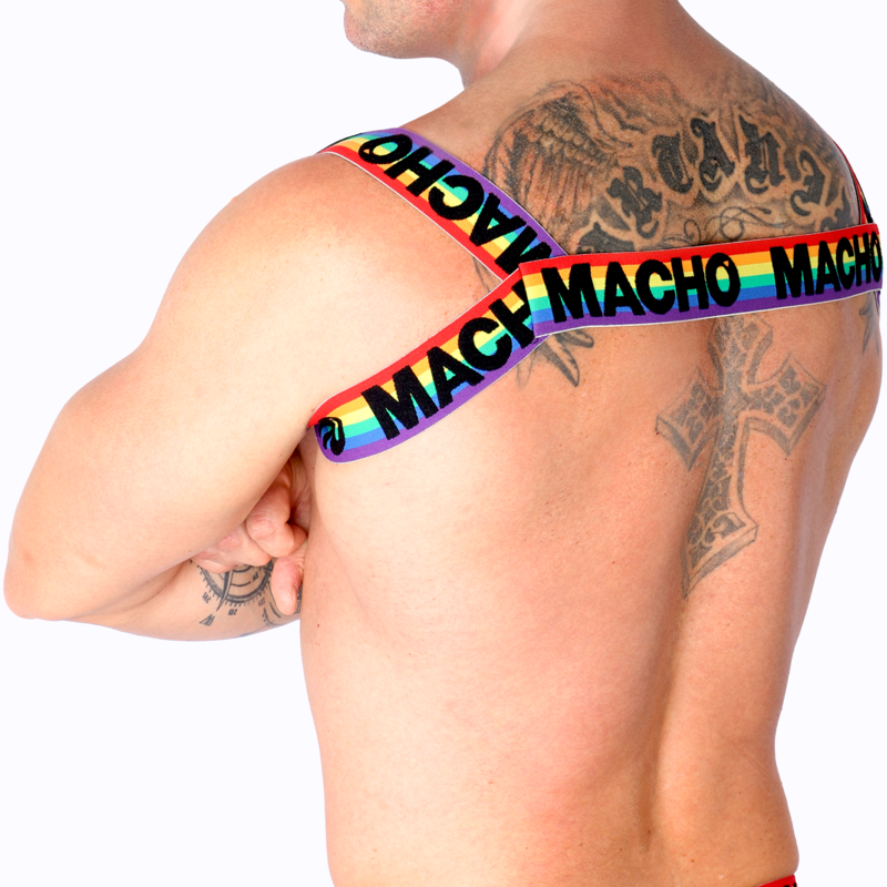 MACHO - HARNAIS ROMAIN PRIDE L/XL MACHO UNDERWEAR