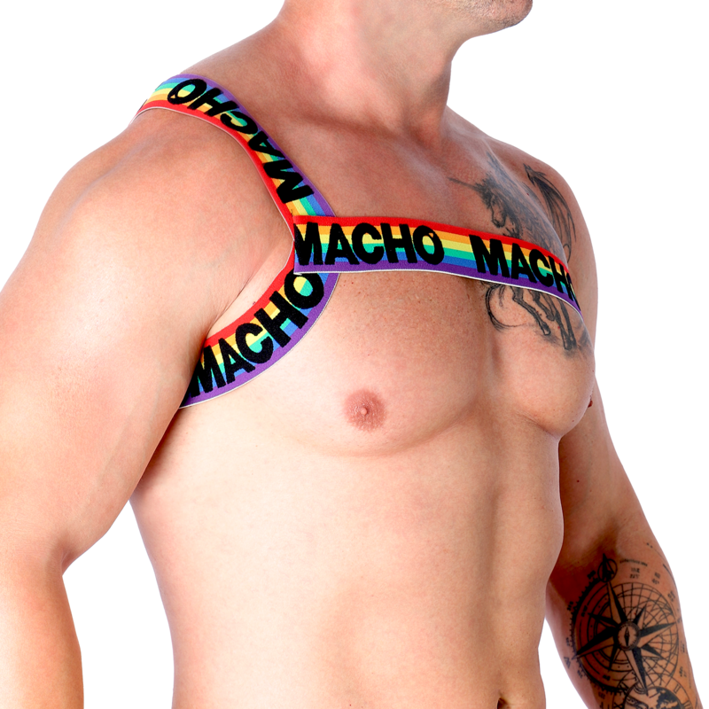 MACHO - HARNAIS ROMAIN PRIDE L/XL MACHO UNDERWEAR