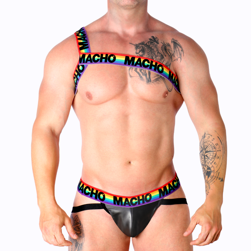 MACHO - HARNAIS ROMAIN PRIDE L/XL MACHO UNDERWEAR