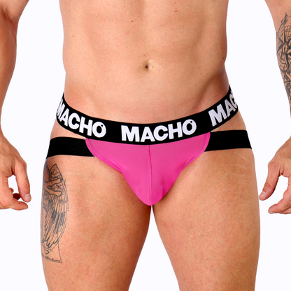 MACHO - MX28FR JOCK ROSE FLUO XL MACHO UNDERWEAR