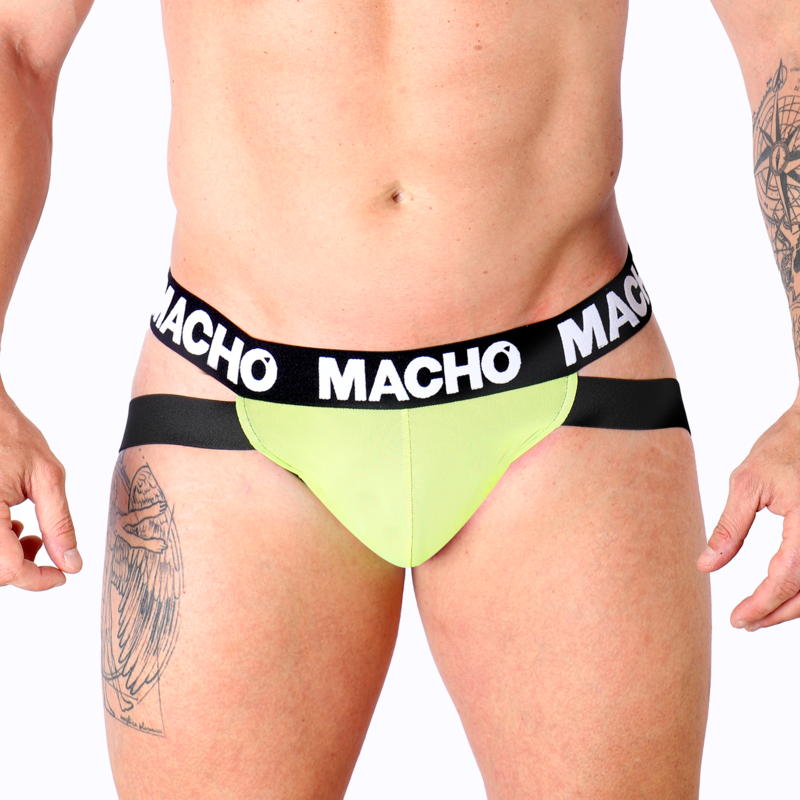 MACHO - MX28FA JOCK JAUNE XL MACHO UNDERWEAR