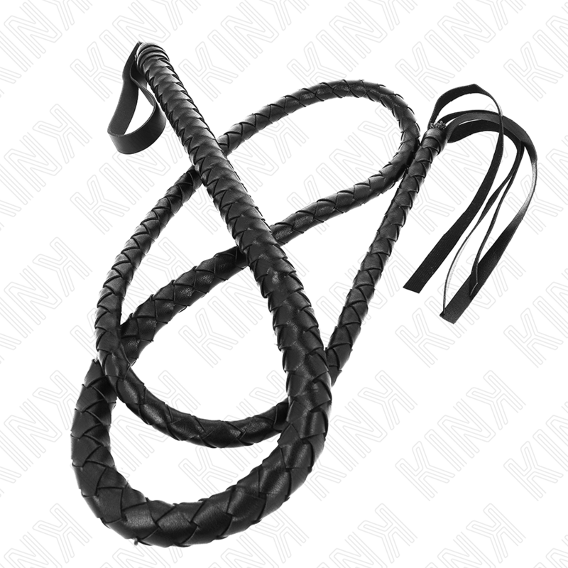 KINK - FOUET LONG SERPENT NOIR 210 CM KINK IMPACT & TOUCH