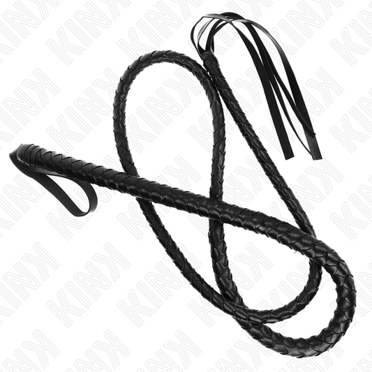 KINK - FOUET LONG SERPENT NOIR 210 CM KINK IMPACT & TOUCH