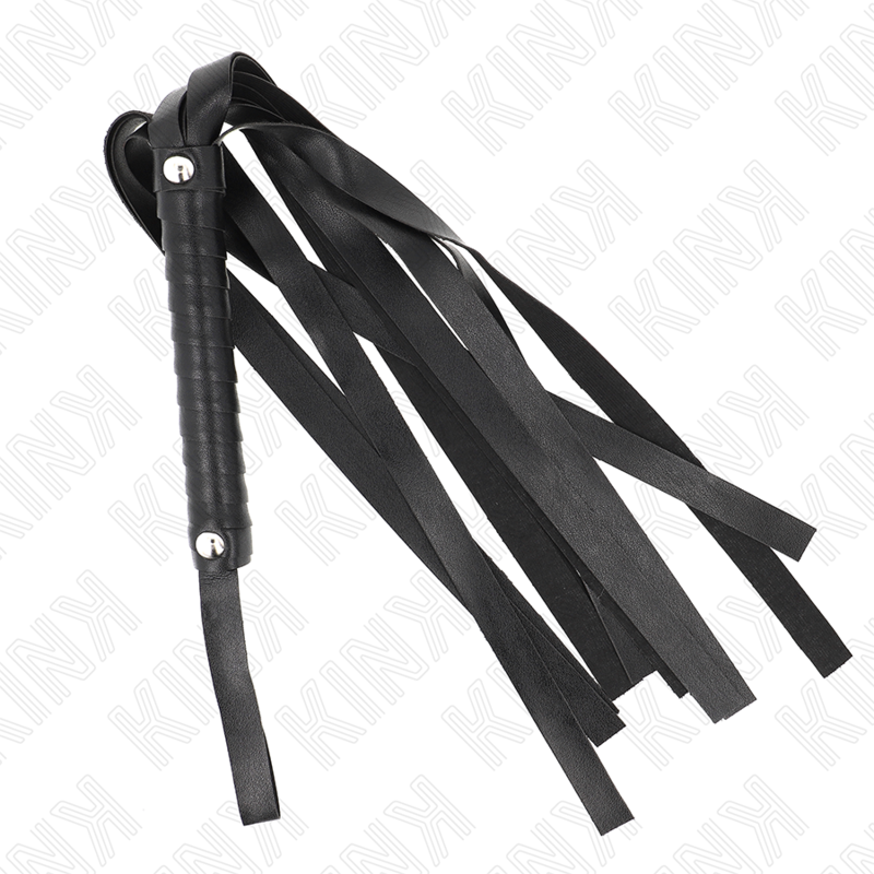 KINK - Fouet à queue large noir 48,5 CM KINK IMPACT & TOUCH